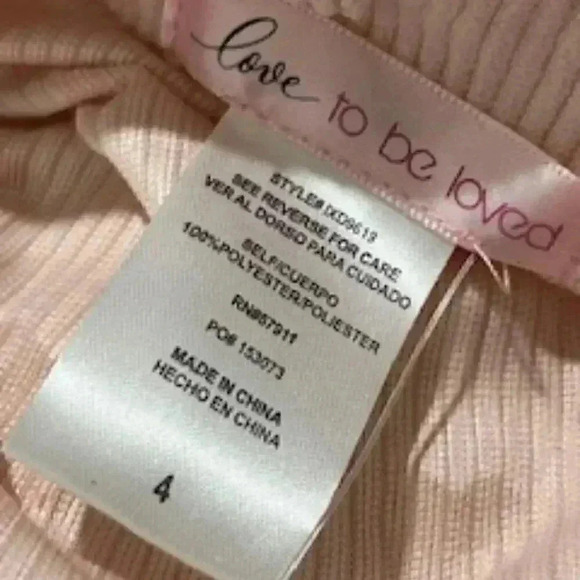 NEW Love To Be Loved Pink Dress And Jacket 2 pieces Girls Sz 4 NWT - Picture 9 of 12